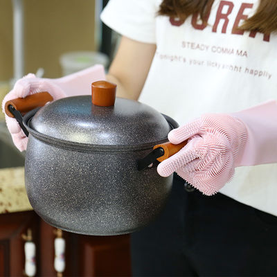 Силиконовые посудомоечные перчатки для температурного диапазона -40 220 C