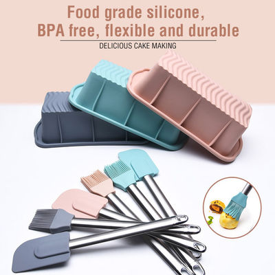 Силиконовая пекарня для пирога Печенье Лист Формы Поднос Набор BPA свободные теплостойкие облицовки