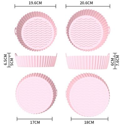 1.96cm*17cm*6.5cm Силиконовый воздушный фрайер для устойчивых и многоразовых нужд приготовления пищи